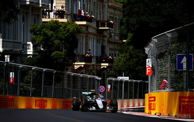 2016F1ヨーロッパGP(アゼルバイジャン)フリー走行