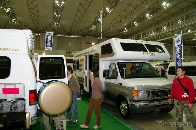 【キャンピング&RVショー07】160台以上のキャンピングカーが集結