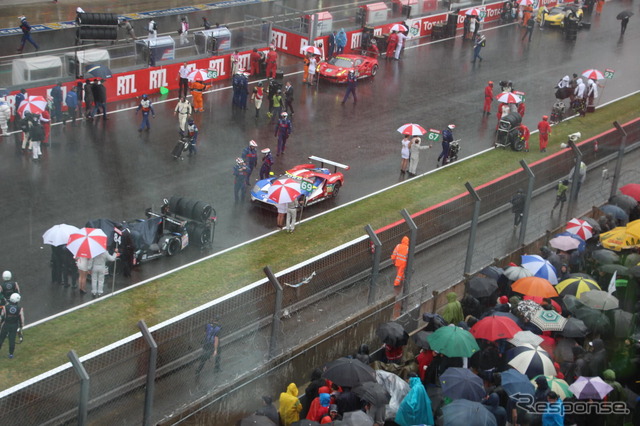 2016ルマン24時間レース、スタート時の様子
