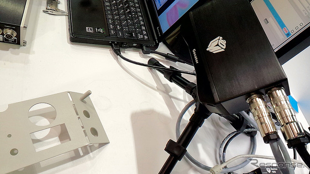 【ものづくりワールド16】全数検査・数値化に貢献するLMI社製3Dセンサー…リンクスがデモ展示