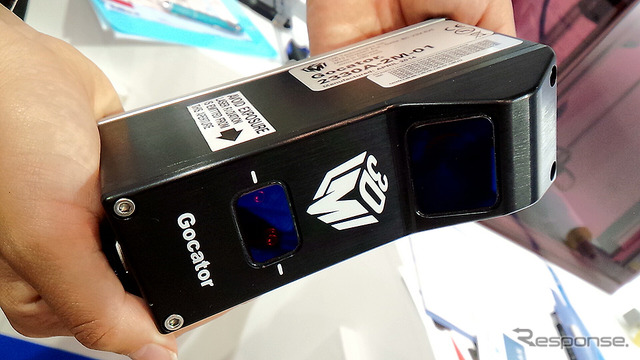 【ものづくりワールド16】全数検査・数値化に貢献するLMI社製3Dセンサー…リンクスがデモ展示