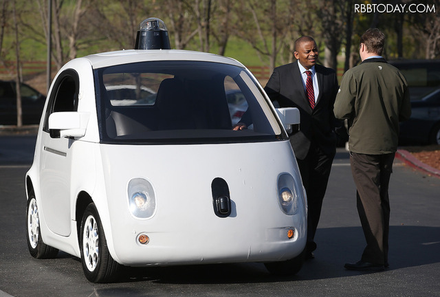 Googleの自動運転車 (c)Getty Images