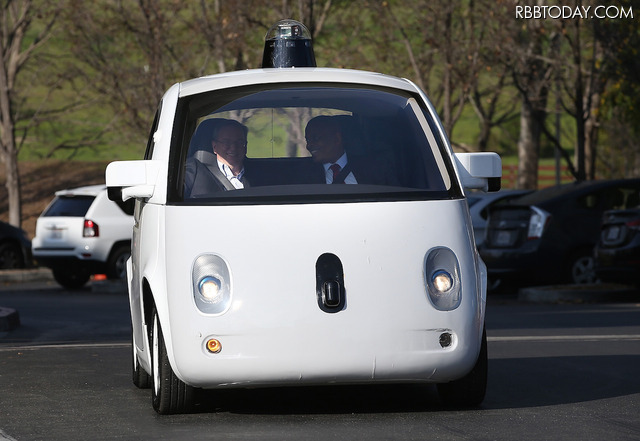 Googleの自動運転車 （c）Getty Images