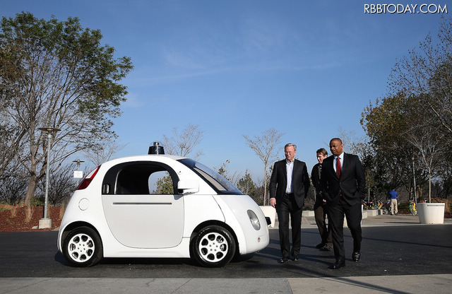 Googleの自動運転車 (c)Getty Images