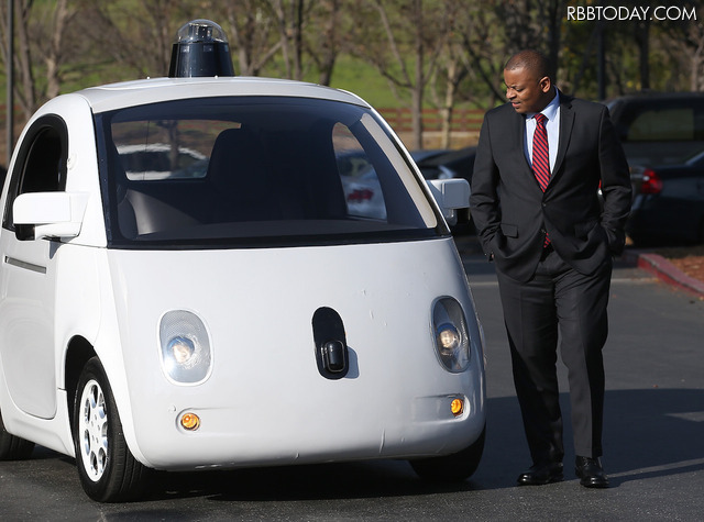 Googleの自動運転車 (c)Getty Images