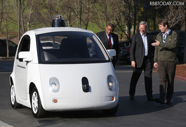 Googleの自動運転車 （c）Getty Images