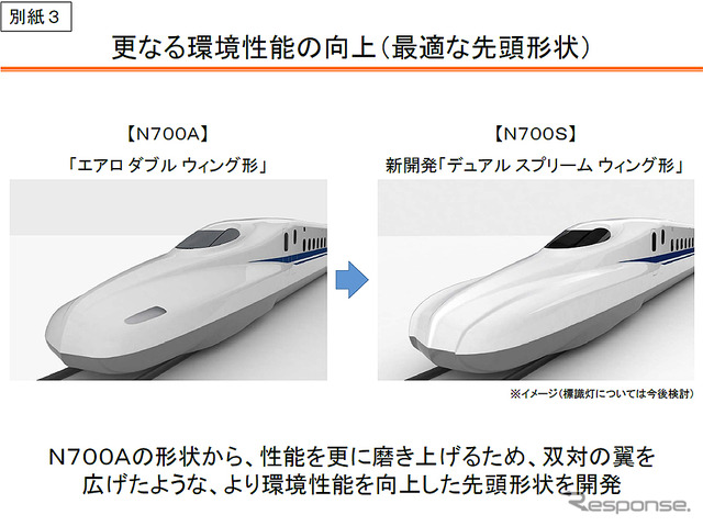 東海道・山陽新幹線 次期新幹線車両N700S確認試験車の製作について(JR東海、6月24日)