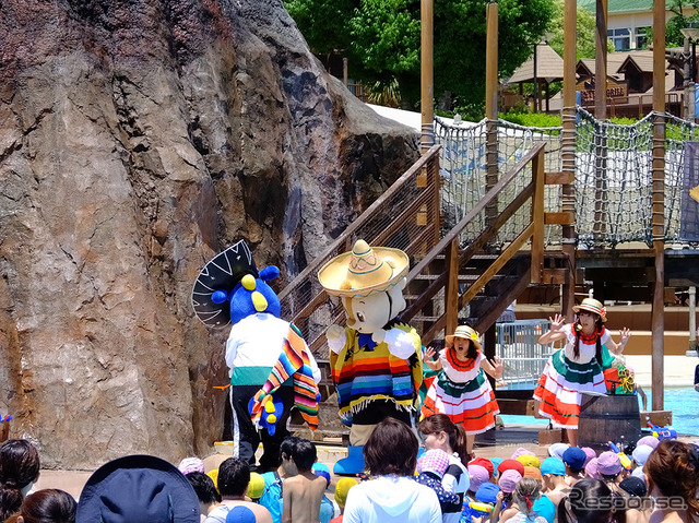 鈴鹿サーキットに隣接する遊園地「モートピア」。その中のアドベンチャープールに新し鈴鹿サーキットの複合大型プール「アクア・アドベンチャー」が7月2日から本格稼働。夏休み期間中は、“びしょ濡れ家族”たちでにぎわう