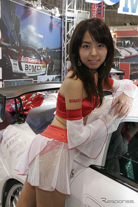 【東京オートサロン07】コンパニオン写真蔵…その92、BOMEX