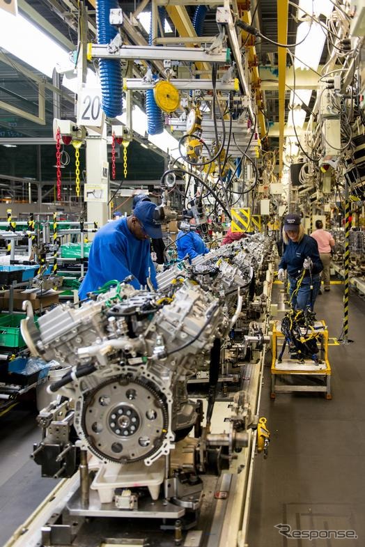 トヨタの米国アラバマ州エンジン工場