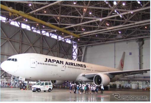 羽田空港の格納庫