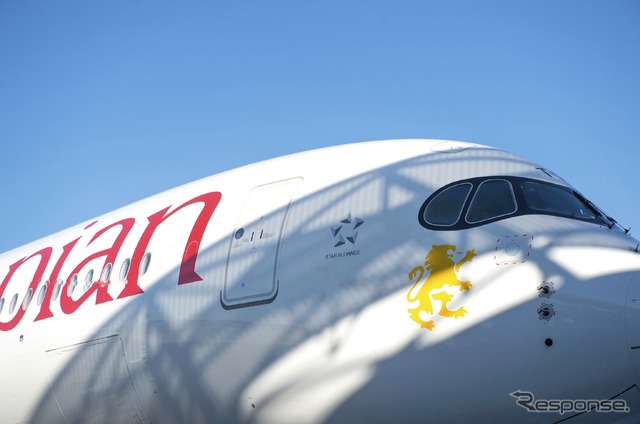 エチオピア航空A350 XWB第1号機