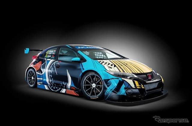 ホンダ シビック WTCC アートカー