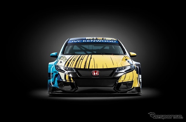 ホンダ シビック WTCC アートカー