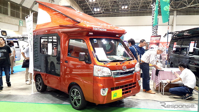 約330万円の「テントむし」(鹿児島県曽於市、バンショップミカミ)