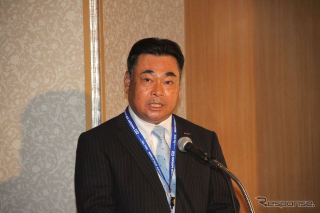 執行役員 増田栄一氏(タイヤ国内リプレス営業本部長)