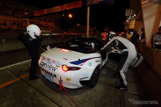 メディア対抗ロードスター4時間耐久レース(昨年の模様)