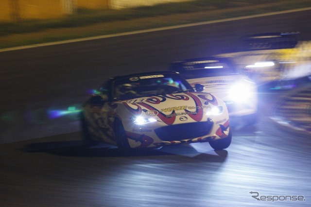 メディア対抗ロードスター4時間耐久レース(昨年の模様)