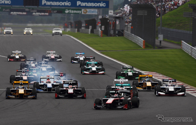 2015年7月のスーパーフォーミュラ富士戦。