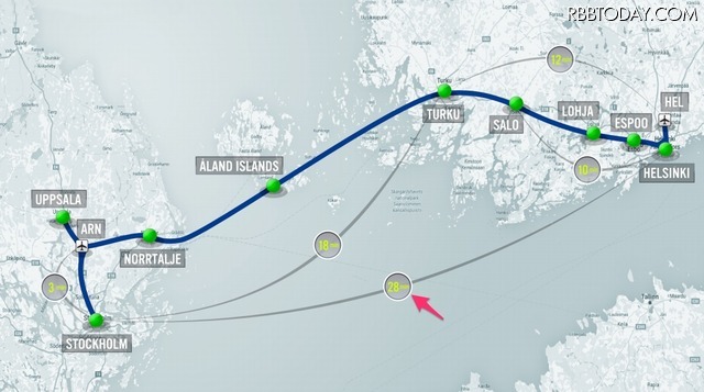 真空型高速移動交通「Hyperloop」