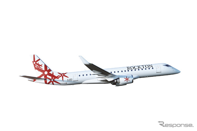 ロックトン仕様のMRJ(イメージ)