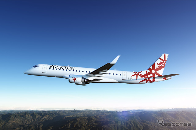 ロックトン仕様のMRJ(イメージ)