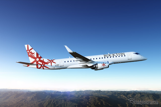 ロックトン仕様のMRJ(イメージ)