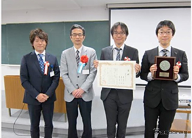 日本フルードパワーシステム学会の技術開発賞を受賞