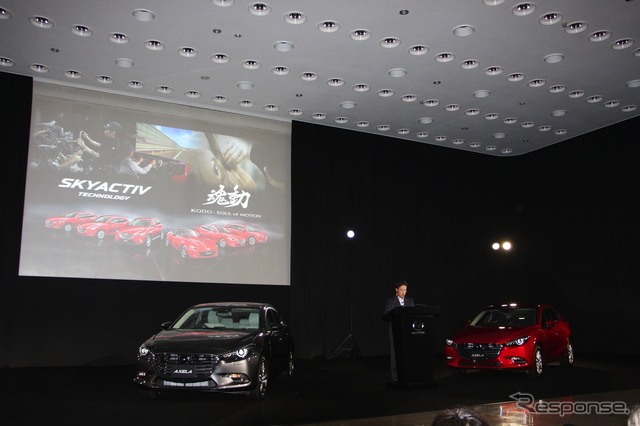 マツダ アクセラ 改良新型発表