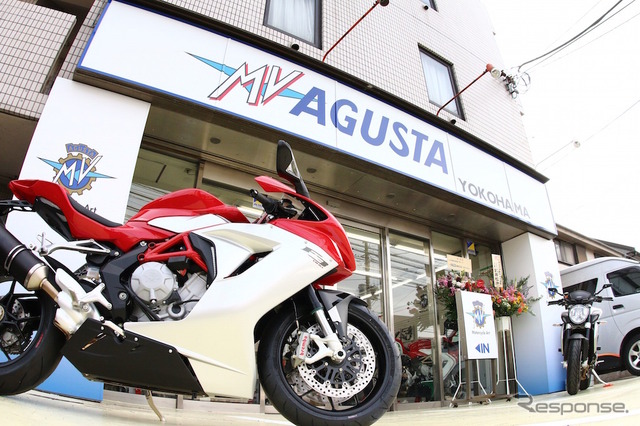 フラッグシップディーラーのMV AGUSTA 横浜。