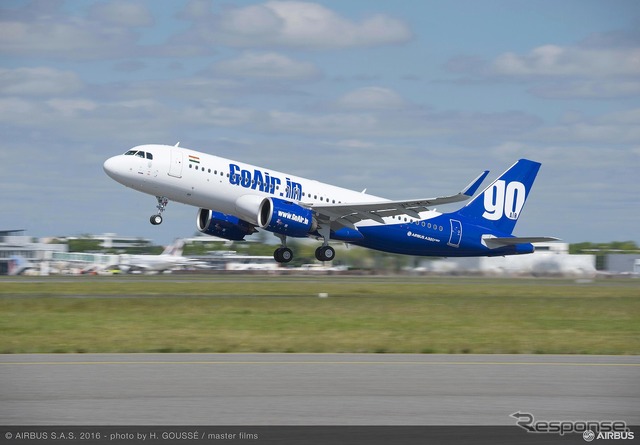 ゴーエアのA320neo機