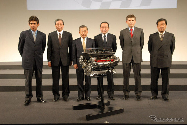 【ホンダF1】福井社長、コンストラクターズ争いに