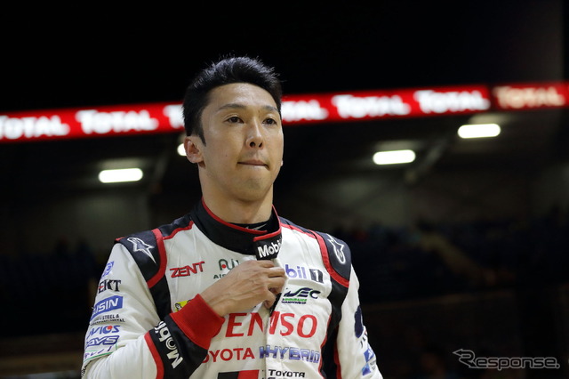 #5 トヨタの中嶋一貴。