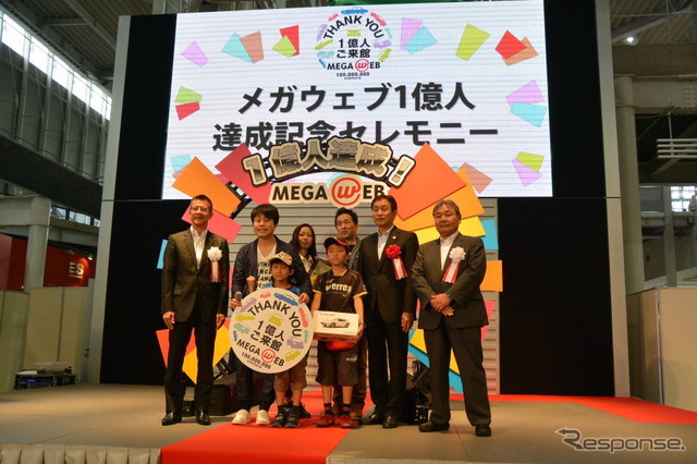 MEGA WEB 1億人達成記念イベント