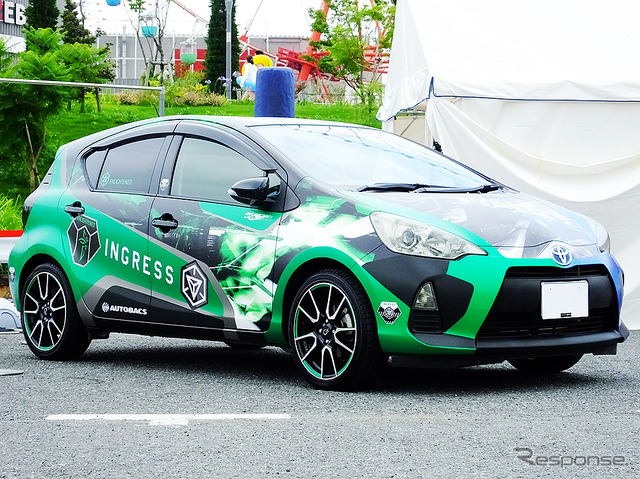 AUTOBACS x Ingress ラッピングカー