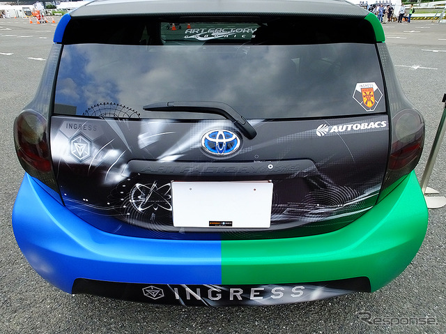 AUTOBACS x Ingress ラッピングカー