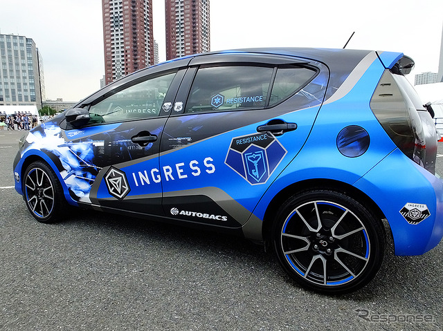 AUTOBACS x Ingress　ラッピングカー