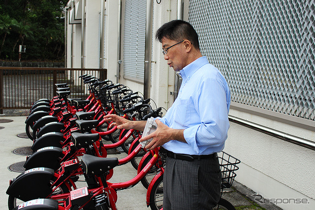 ドコモ・バイクシェア 坪谷寿一社長(八丈島 サイクルシェアリング)