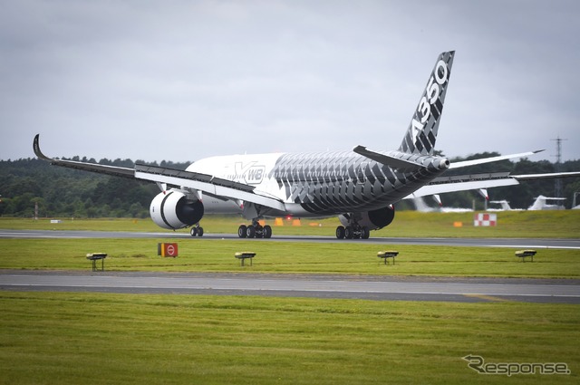 エアバス A350 XWB（ファンボロー航空ショー）