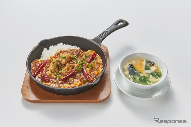 12 鉄鍋激辛麻婆豆腐丼(中国老舗 天津飯店)