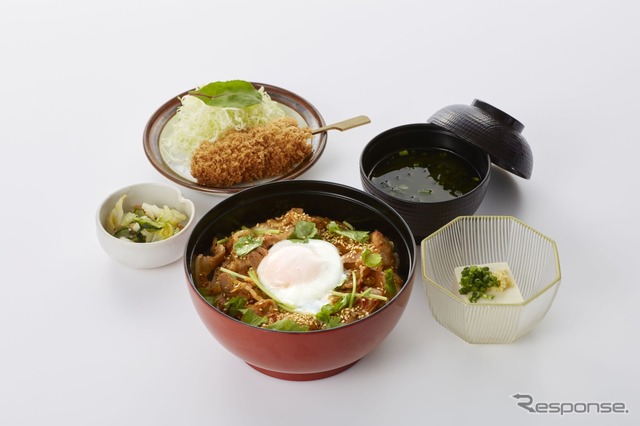 41 大丸東京店限定 豚キムチ丼セット(まい泉 大丸東京店)
