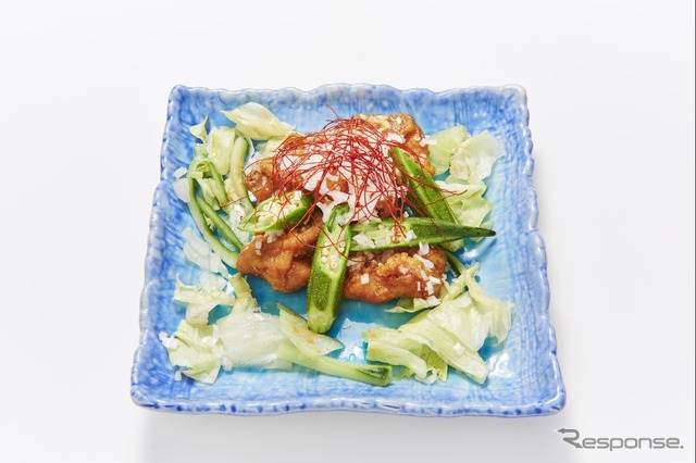 22 地鶏のピリ辛唐揚げ(噺屋)
