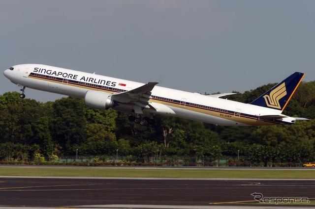 シンガポール航空のボーイング777-300ER
