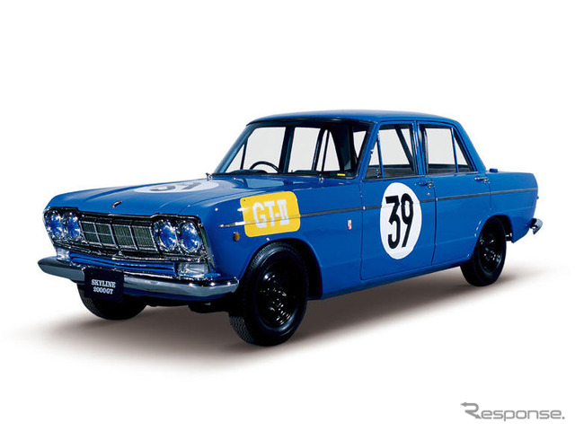 プリンス・スカイラインGT 第二回日本グランプリ GT-IIレース仕様車 S54A-1型（1964年）