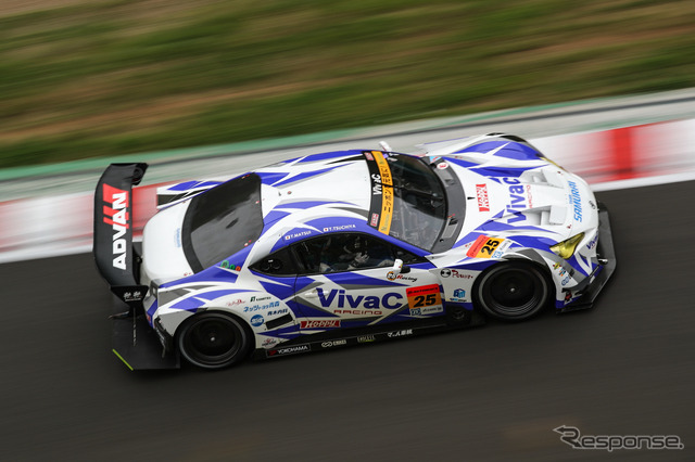 GT300クラスのポールを獲得した#25 VivaC 86 MC 。