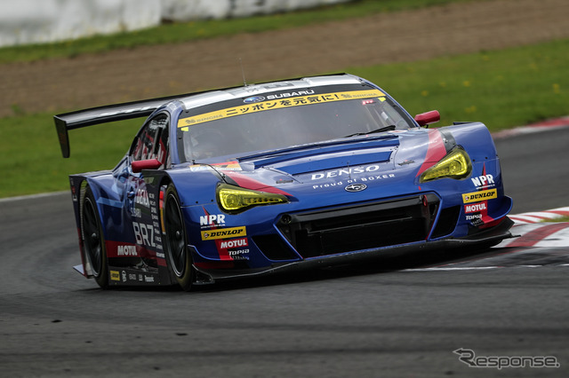 GT300クラス予選3位の#61 BRZ。