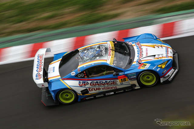 GT300クラス予選4位の#18 UPGARAGE BANDOH 86。
