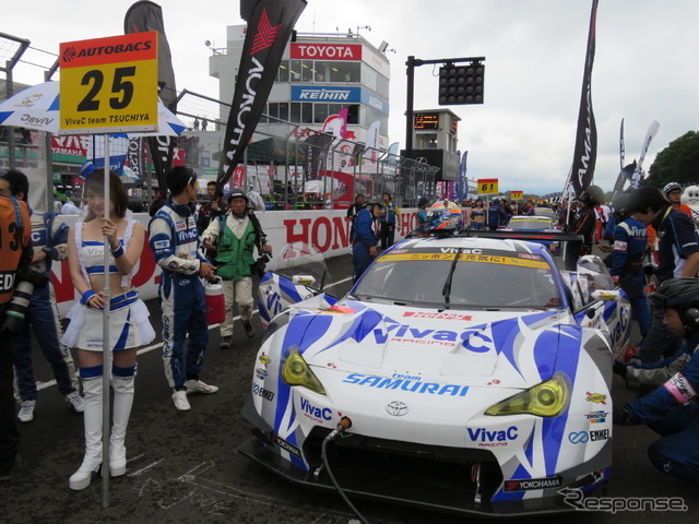 ポール発進だった#25 VivaC 86 MC(決勝2位)。