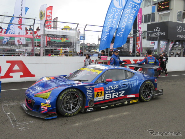 決勝3位となる#61 BRZ。