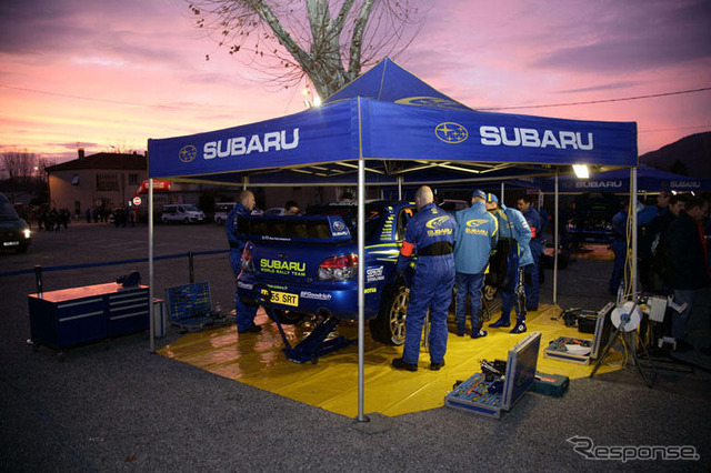 【スバルWRC】ラリー モンテカルロ…写真蔵